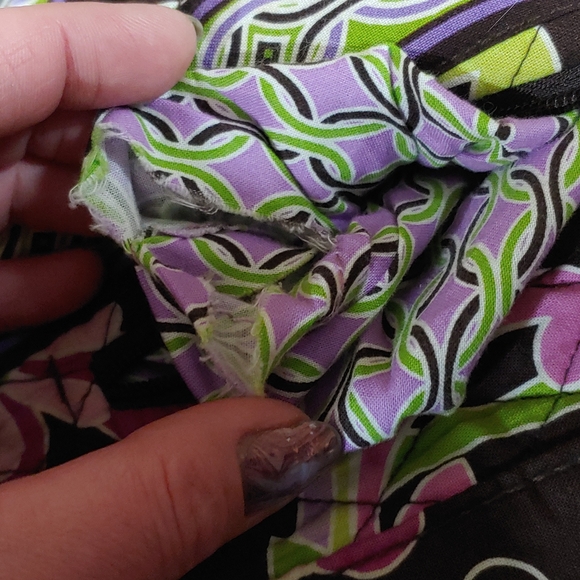 Vera Bradley Purple Punch Shoulder Bag - Picture 16 of 16